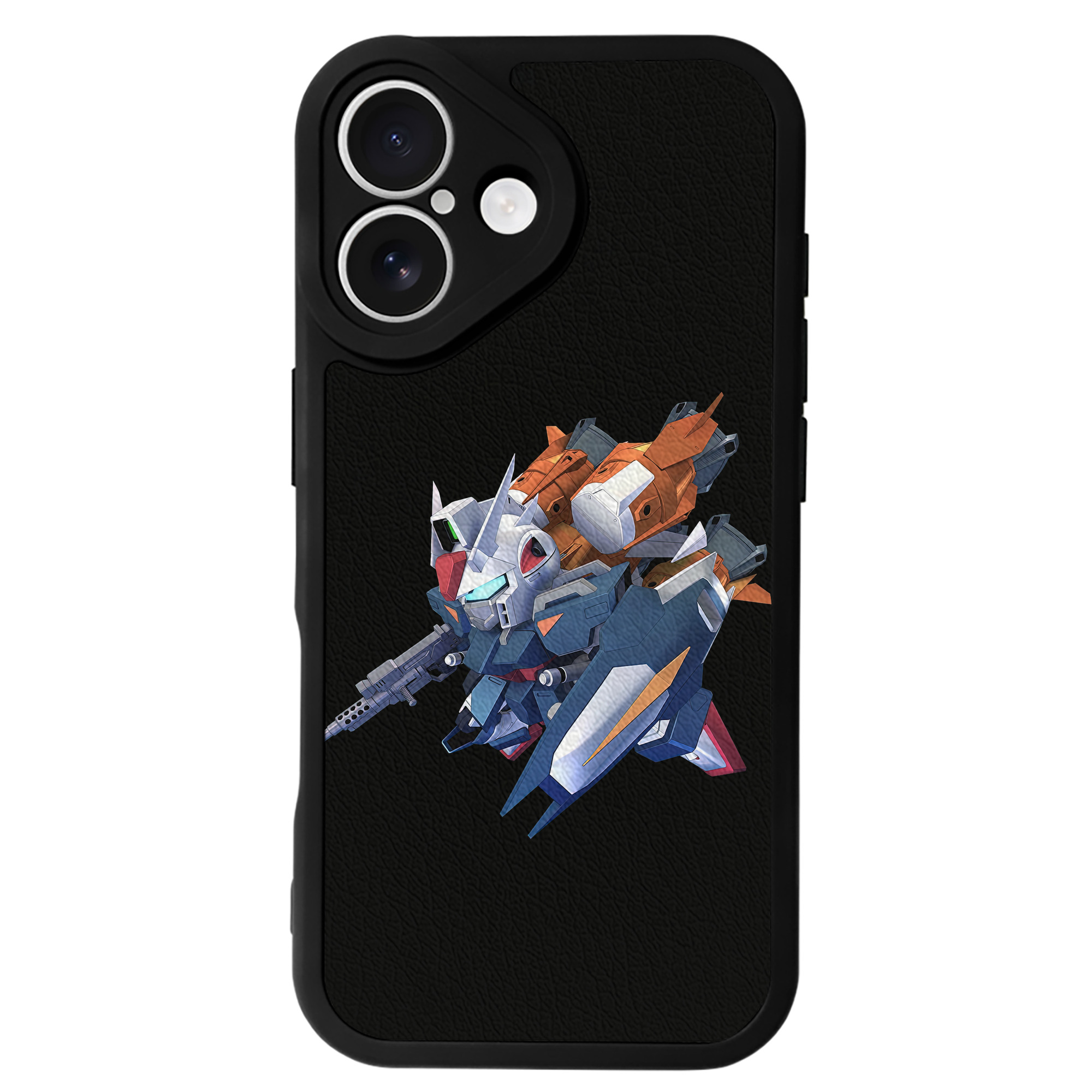 （画像用） 機動戦士ガンダム Mobile Suit Gundam 【iPhone 16シリーズ対応】シリコンスマホケース（レザー調） 材質：シリコン